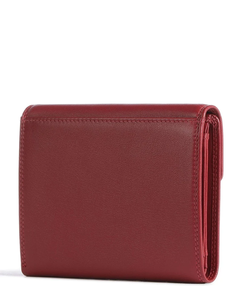 Braun Büffel Golf Secure Portefeuille rot
