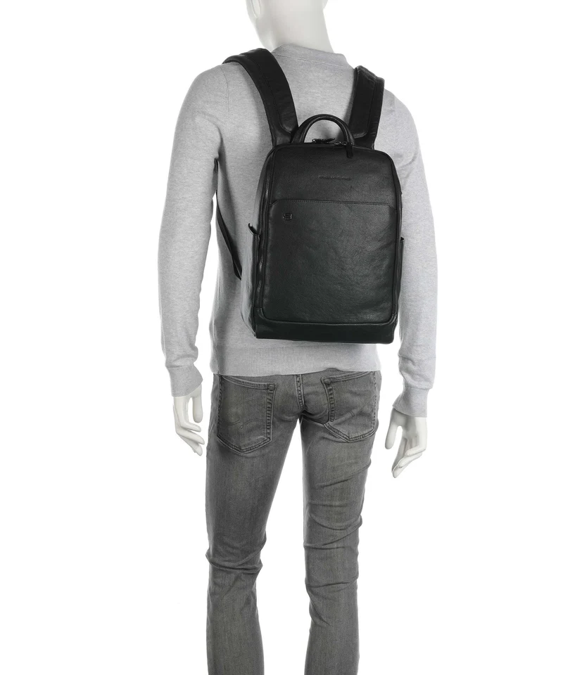 Piquadro Black Square Sac à dos nero