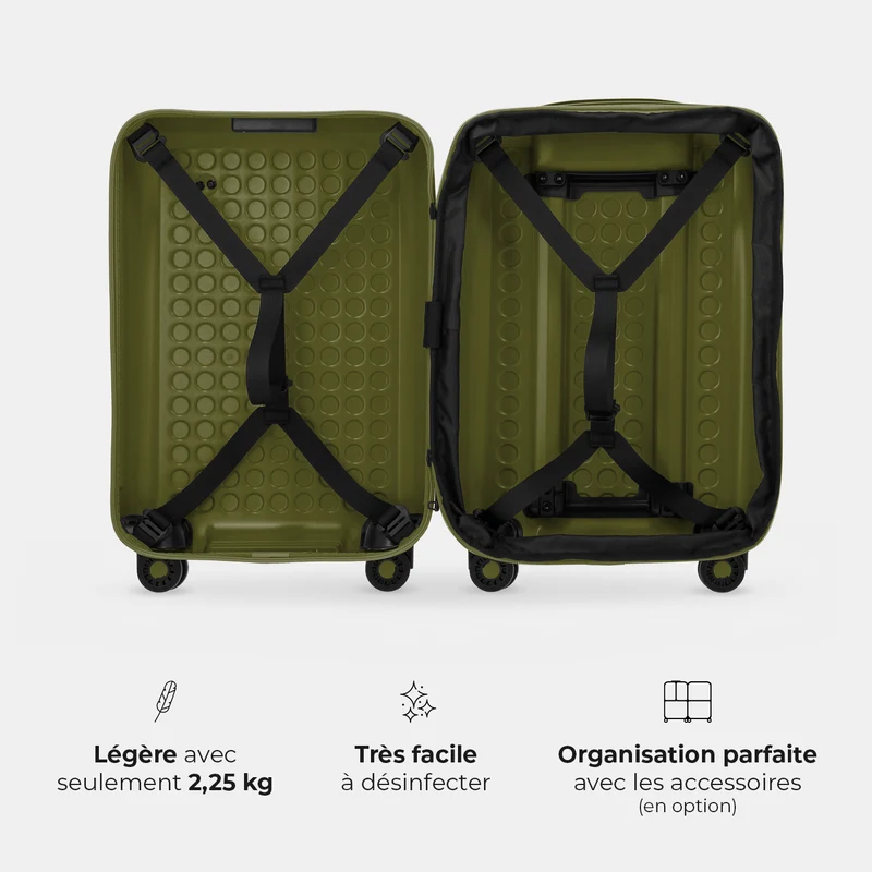 Valise Cabine 35 cm réparable à l'infini - Garantie 10 ans