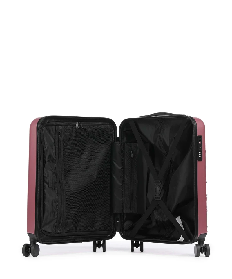 Valentino Bags Mars Valise 4 roues rosa antico