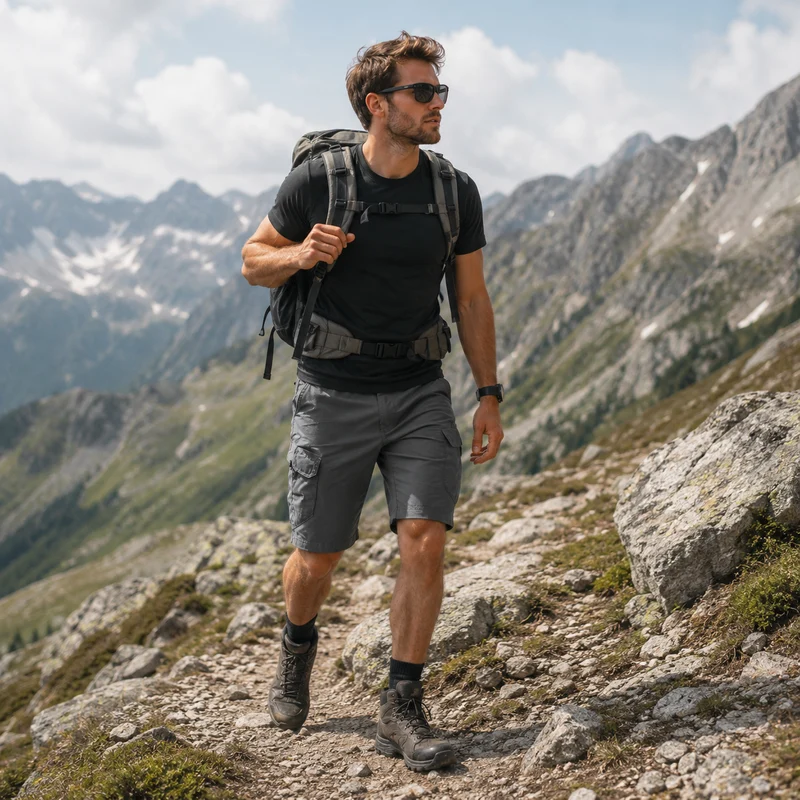 Short trekking homme cargo aventure