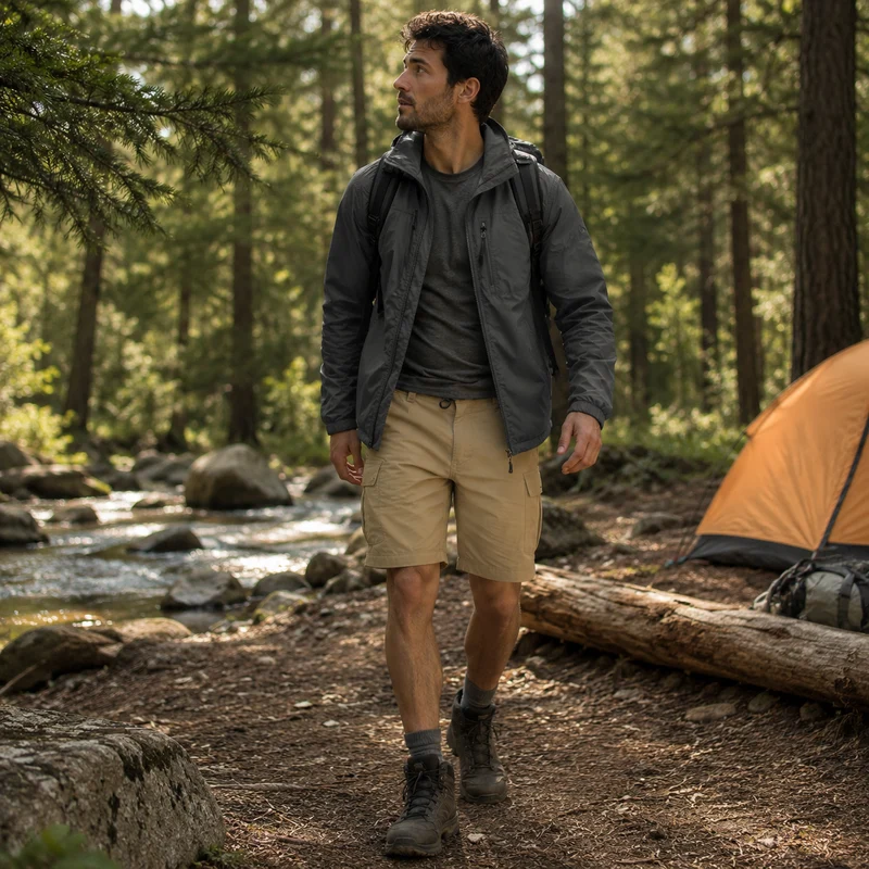 Short trekking homme cargo aventure