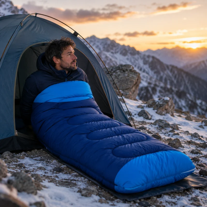 Sac de couchage trekking grand froid