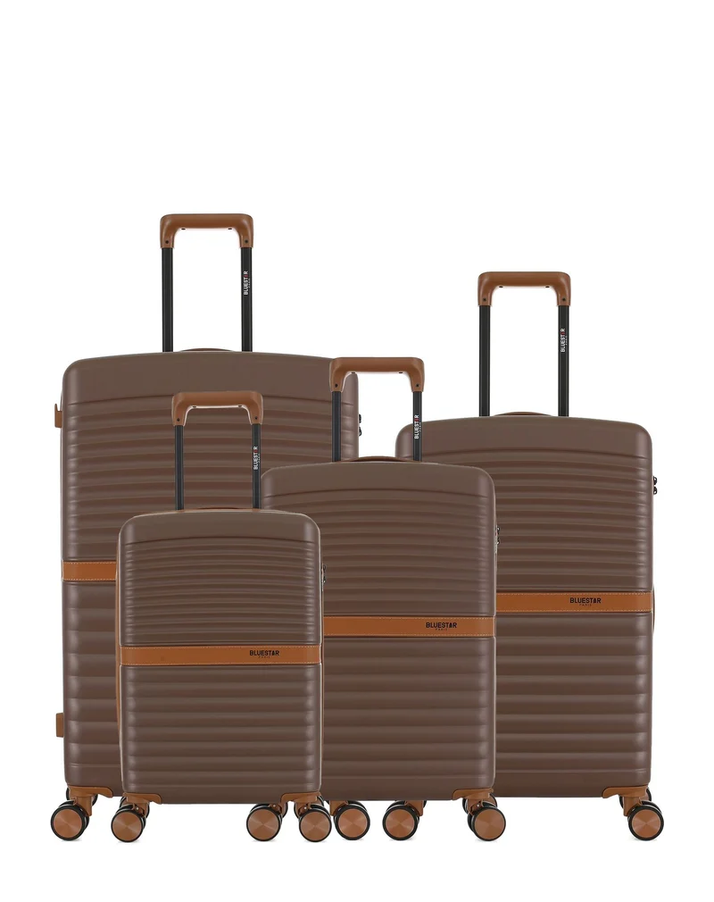 Lot de 4 Valises Rigides Grand Format, Week-end, Cabine et Cabine XS BELAIR