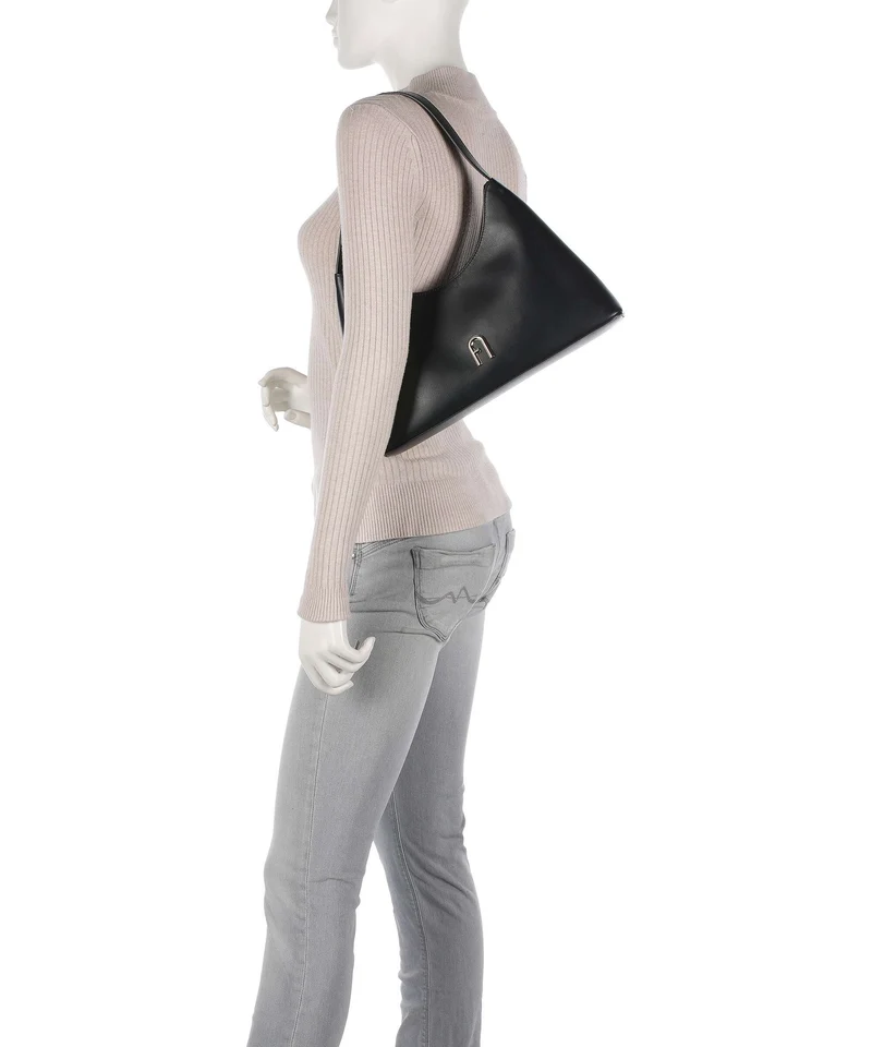 Furla Diamante S Sac porté épaule nero