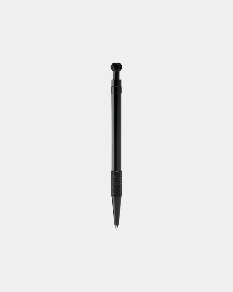Stylo bille poussoir aluminium gravure laser à personnaliser