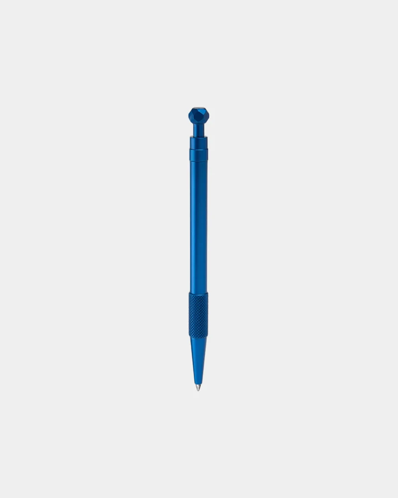Stylo bille poussoir aluminium gravure laser à personnaliser