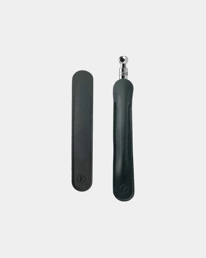 Porte-mine poussoir laiton et aluminium à personnaliser