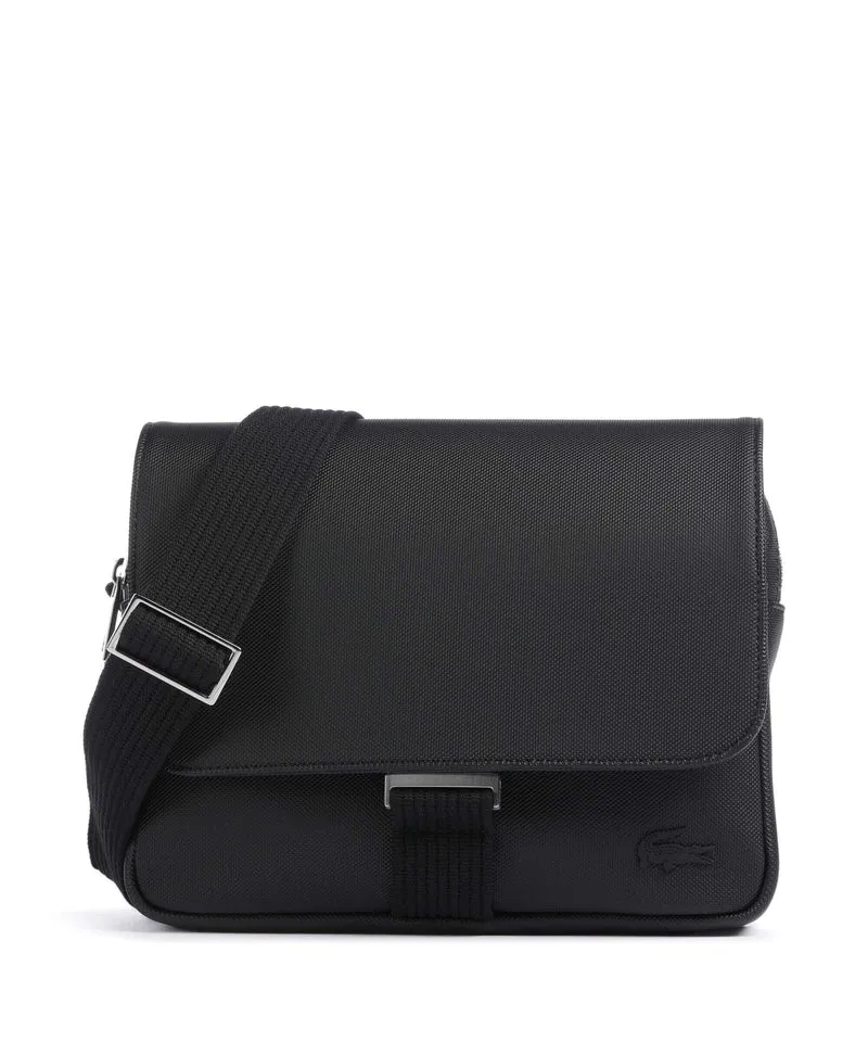 Lacoste Mens Classic Sac messager noir