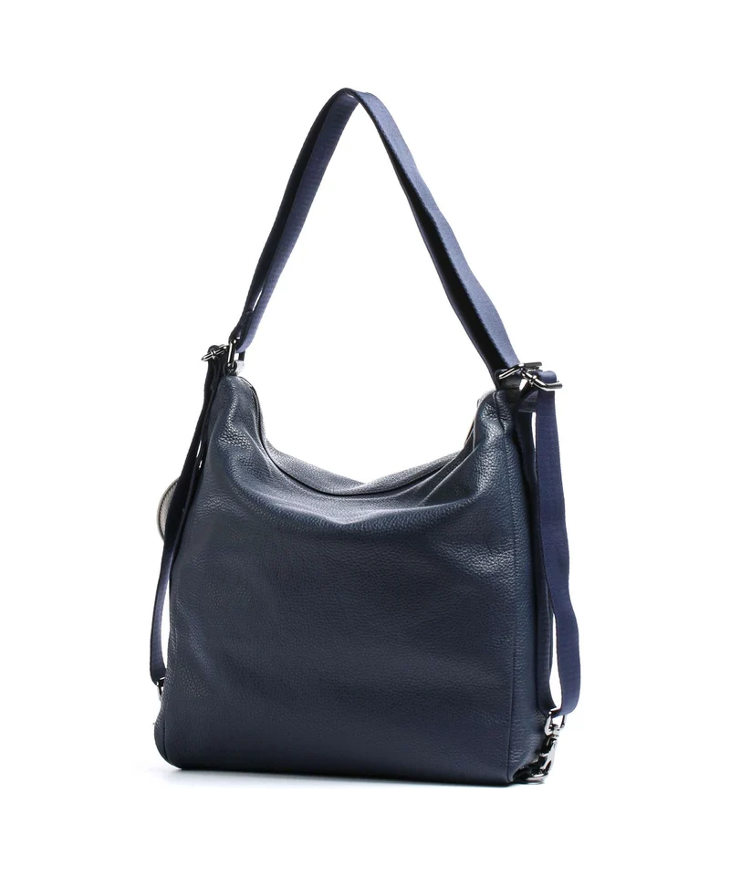 Mandarina Duck Mellow Leather Sac à main porté dos dress blue
