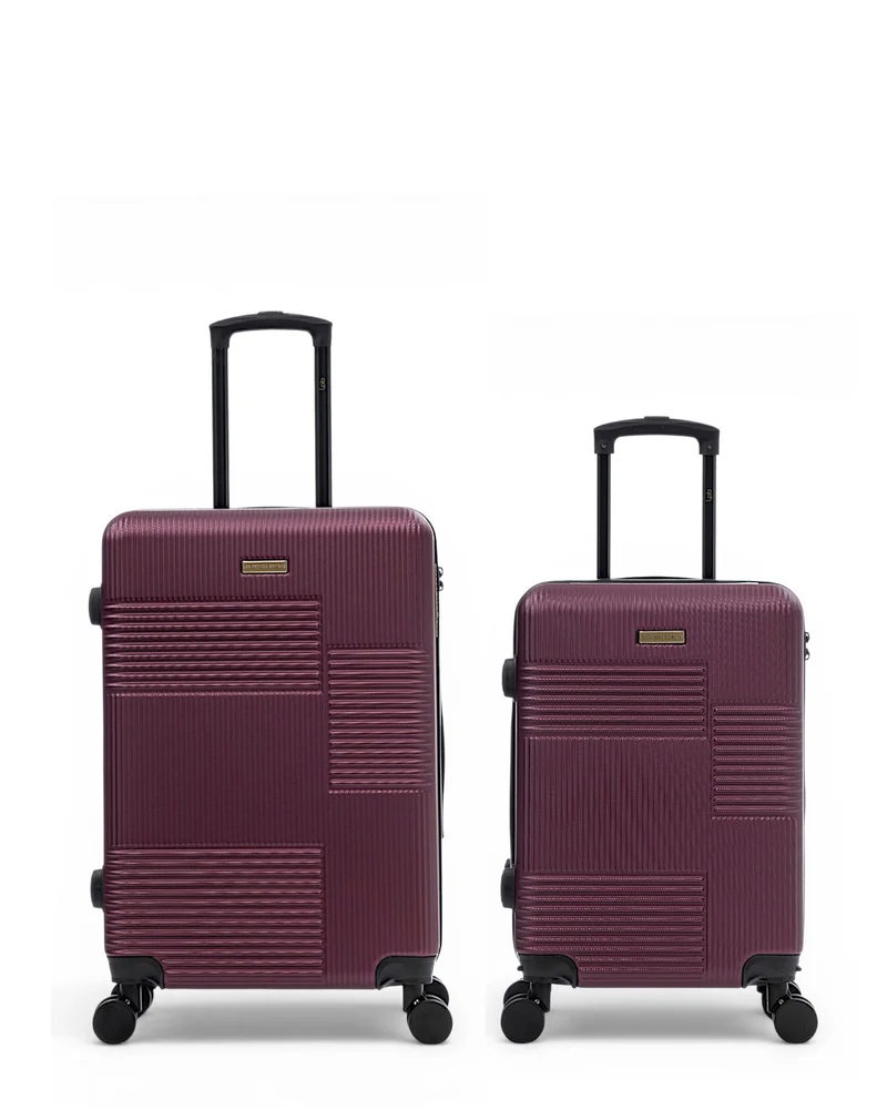 Lot de 2 Valises Rigides Taille Moyenne et Cabine LIVIA - LPB | Baage