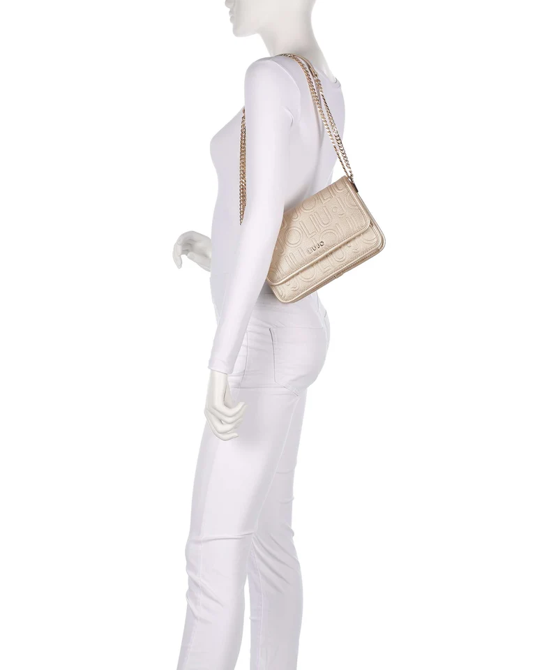 Liu Jo Manhattan S Sac porté épaule light gold