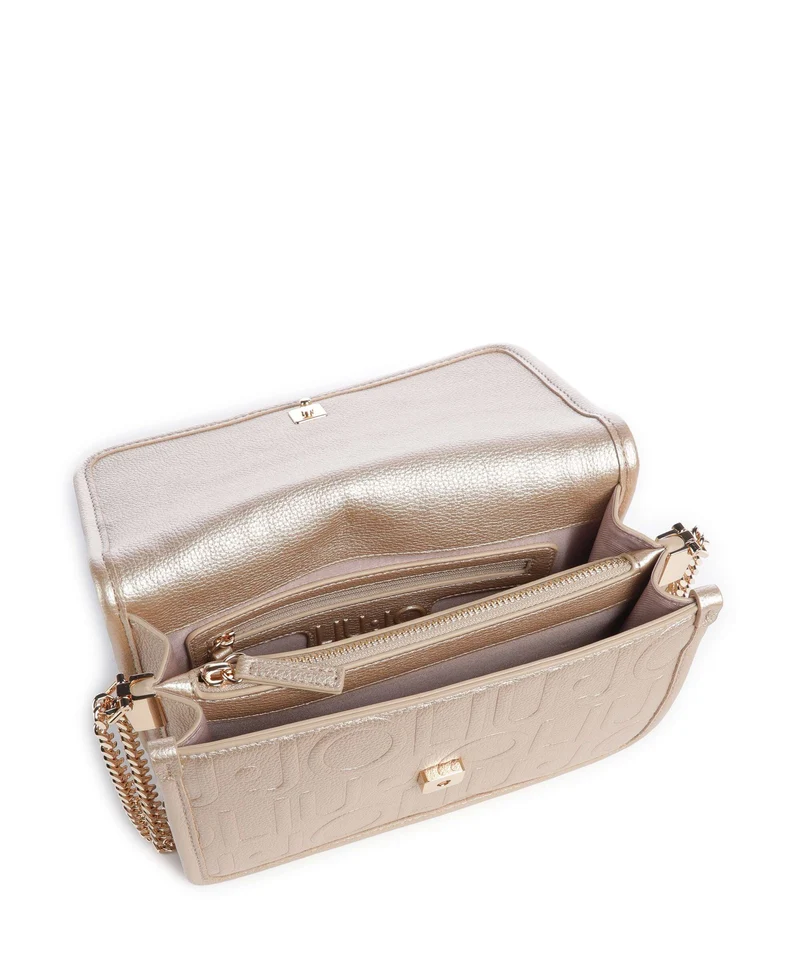 Liu Jo Manhattan S Sac porté épaule light gold