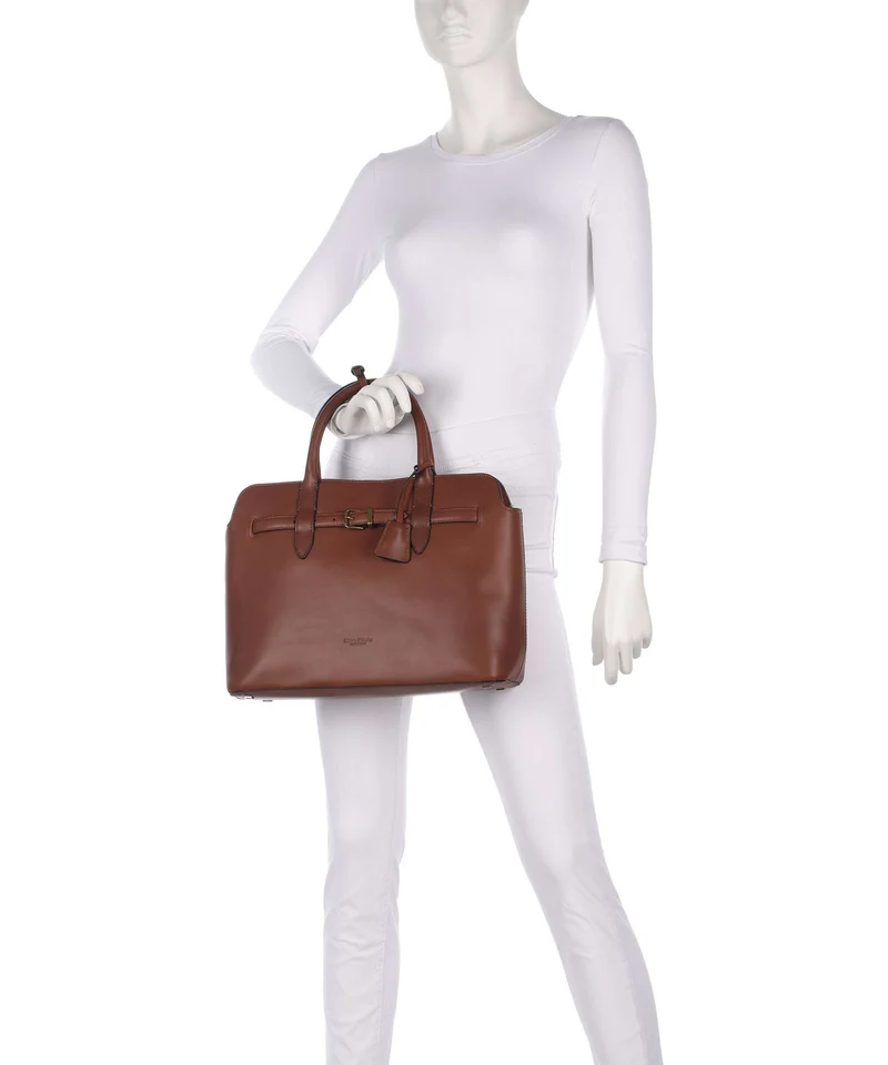 Marc O'Polo Gigi M Sac à main dark cognac
