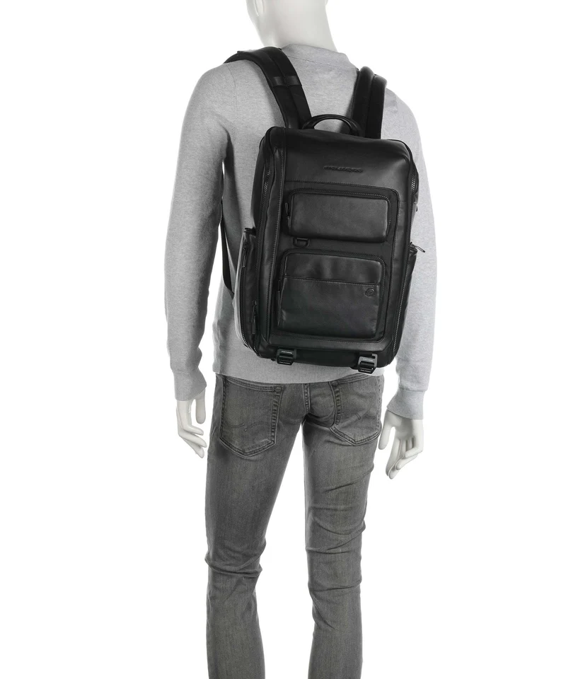 Piquadro Liko Sac à dos de voyage nero