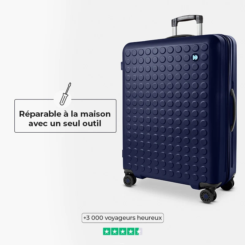 Valise Large 76 cm réparable à l'infini - Garantie 10 ans