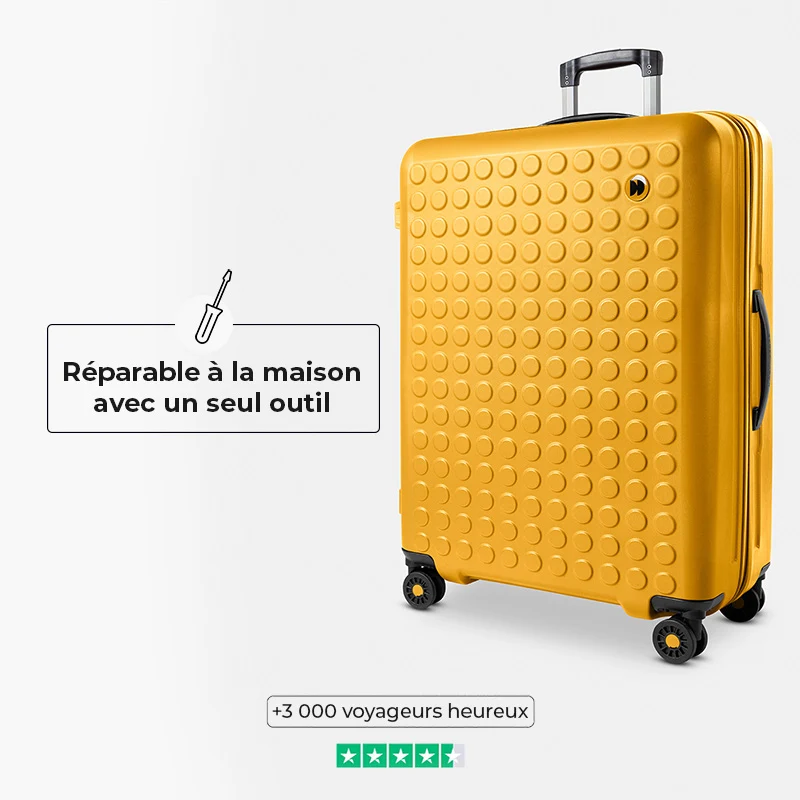 Valise Large 76 cm réparable à l'infini - Garantie 10 ans