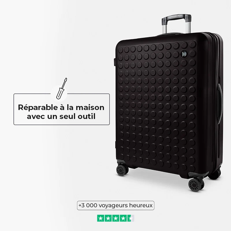 Valise Large 76 cm réparable à l'infini - Garantie 10 ans