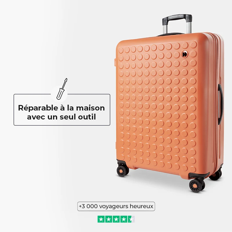Valise Large 76 cm réparable à l'infini - Garantie 10 ans