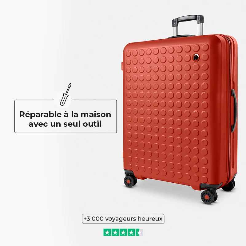 Valise Large 76 cm réparable à l'infini - Garantie 10 ans