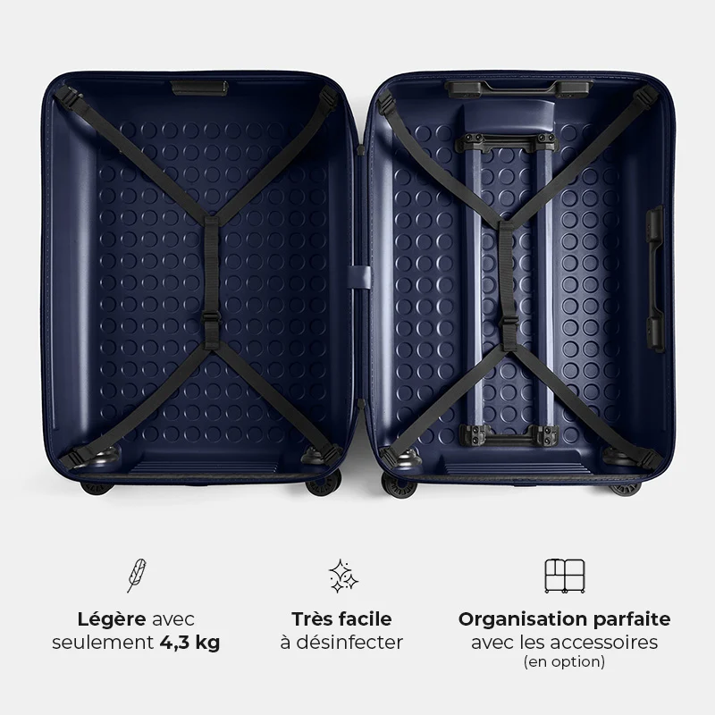 Valise Large 76 cm réparable à l'infini - Garantie 10 ans
