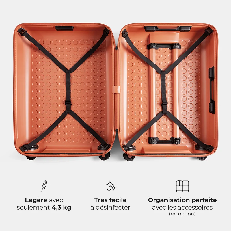 Valise Large 76 cm réparable à l'infini - Garantie 10 ans