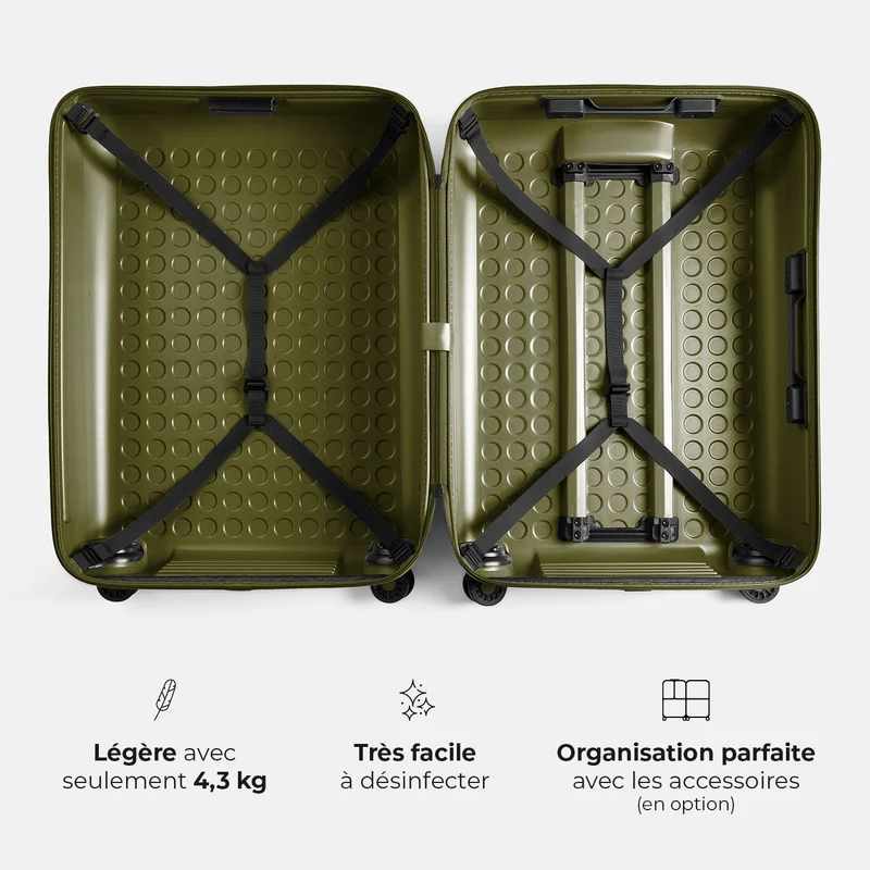Valise Large 76 cm réparable à l'infini - Garantie 10 ans