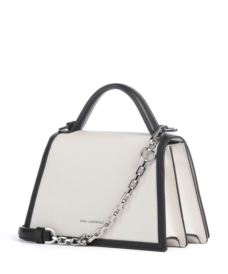 Karl Lagerfeld K/Signature 2.0 Sac bandoulière white/black