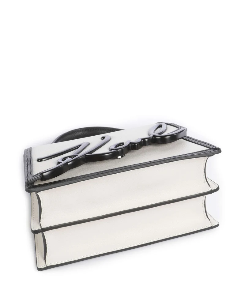 Karl Lagerfeld K/Signature 2.0 Sac bandoulière white/black
