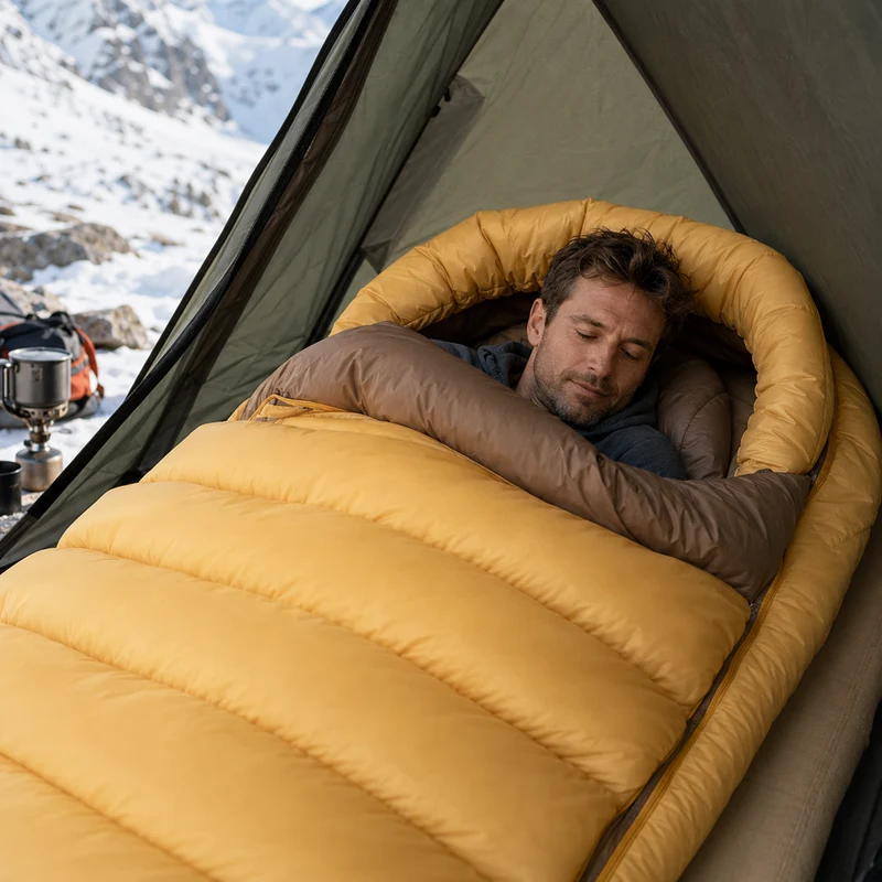 Sac de couchage randonnée duo hiver