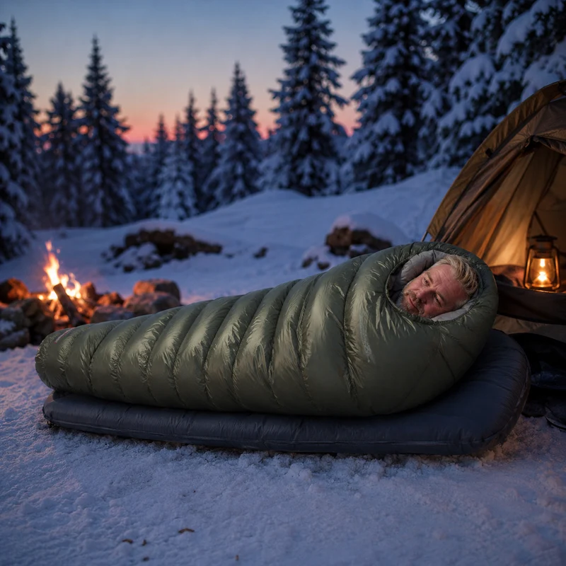 Sac de couchage randonnée grand froid