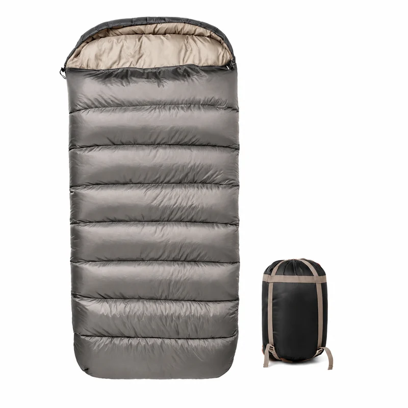 Sac de couchage camping large 3 saisons