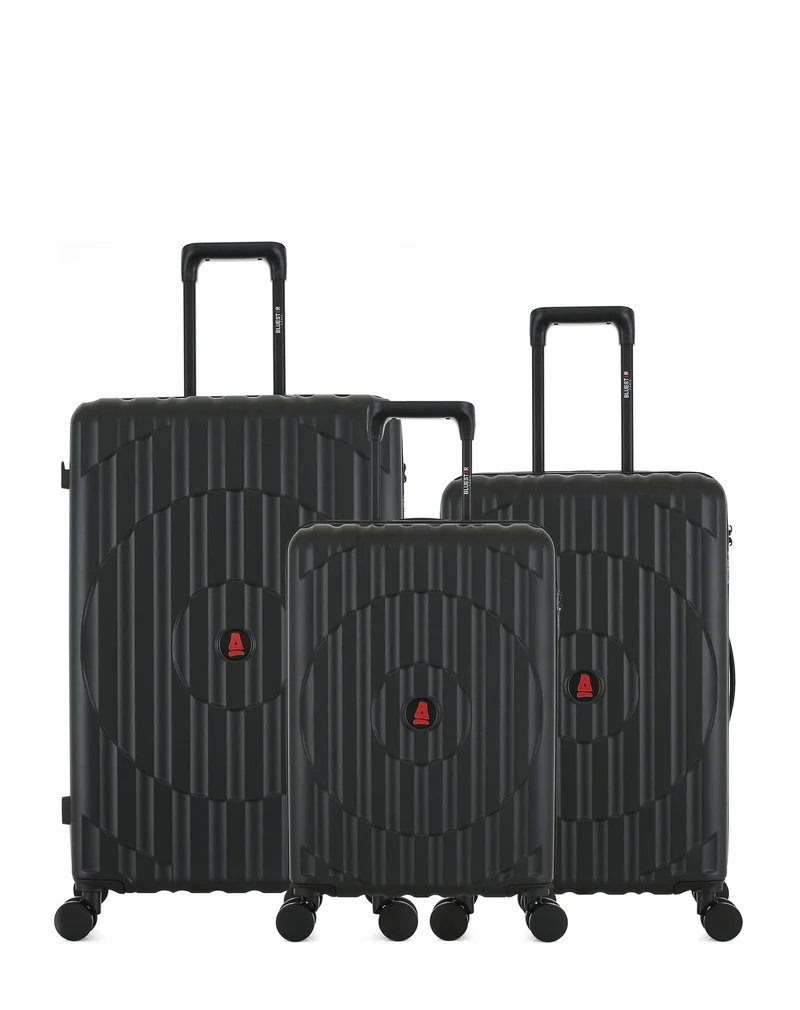Lot de 3 Valises Rigides Grand Format, Taille Moyenne et Cabine ODEON