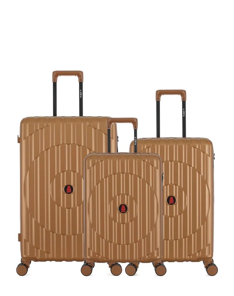 Lot de 3 Valises Rigides Grand Format, Taille Moyenne et Cabine ODEON