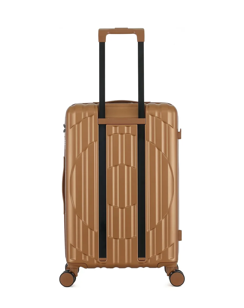 Lot de 2 Valises Rigides Taille Moyenne et Cabine XS ODEON