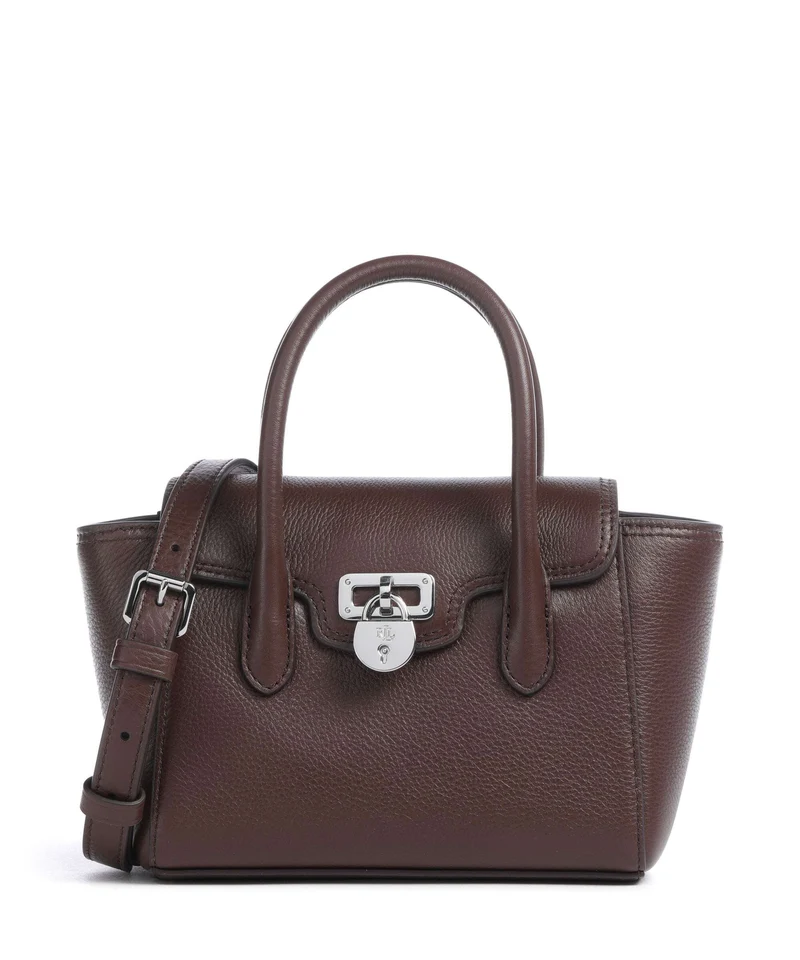 Lauren Ralph Lauren Tanner Small Sac bandoulière dark hickory