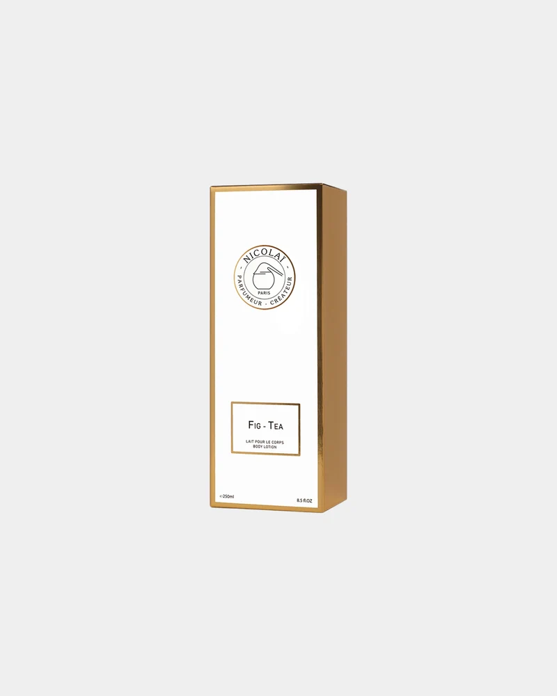 Lait pour le corps 250ml Nicolaï Fig-Tea à personnaliser