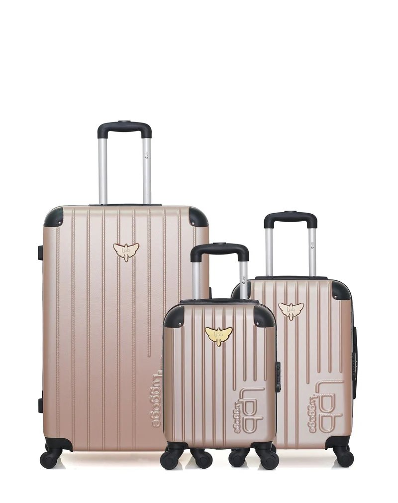 LPB LUGGAGE MARIANNE - Lot L/S/XXS : trois valises grand format, cabine et cabine XXS