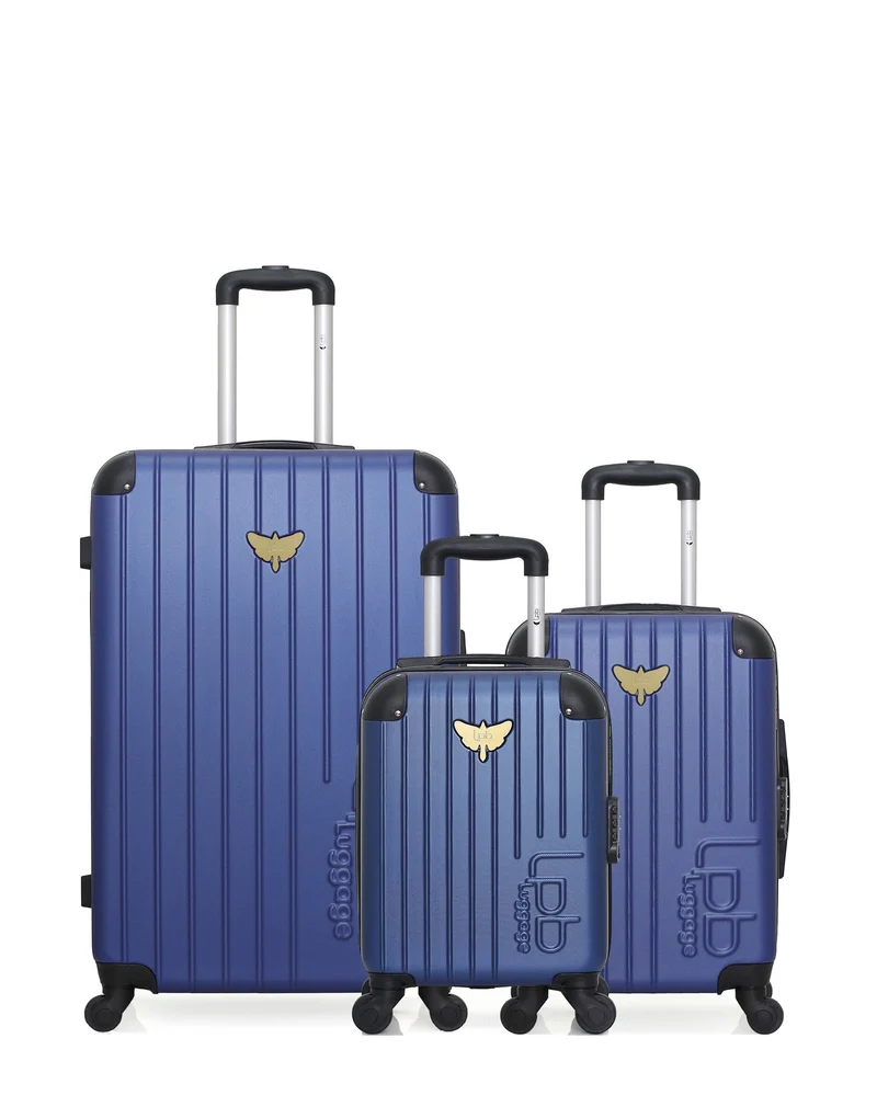 LPB LUGGAGE MARIANNE - Lot L/S/XXS : trois valises grand format, cabine et cabine XXS