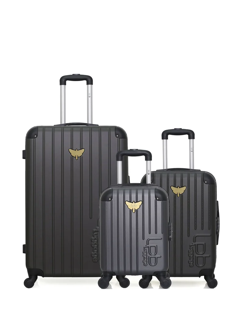 LPB LUGGAGE MARIANNE - Lot L/S/XXS : trois valises grand format, cabine et cabine XXS