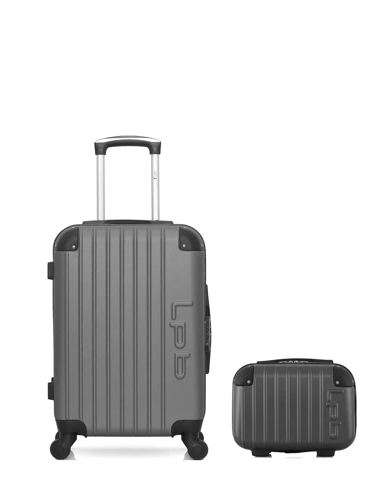 LPB LUGGAGE HAMBOURG - Lot S/K : une valise cabine et un vanity