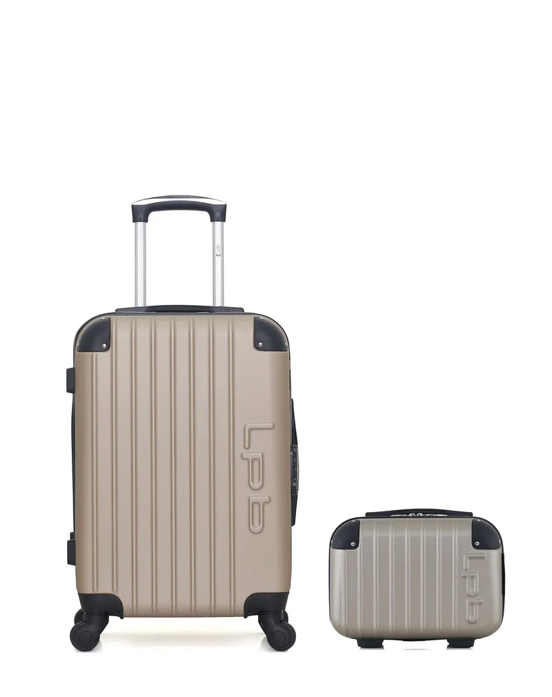LPB LUGGAGE HAMBOURG - Lot S/K : une valise cabine et un vanity