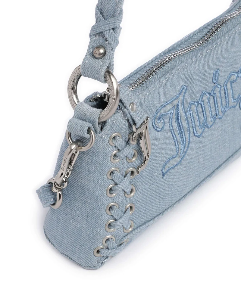 Juicy Couture Scarlette S Sac porté épaule denim