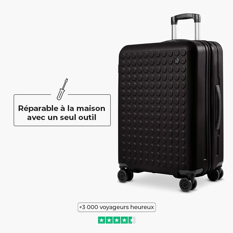 Valise Medium 66 cm réparable à l'infini - Garantie 10 ans