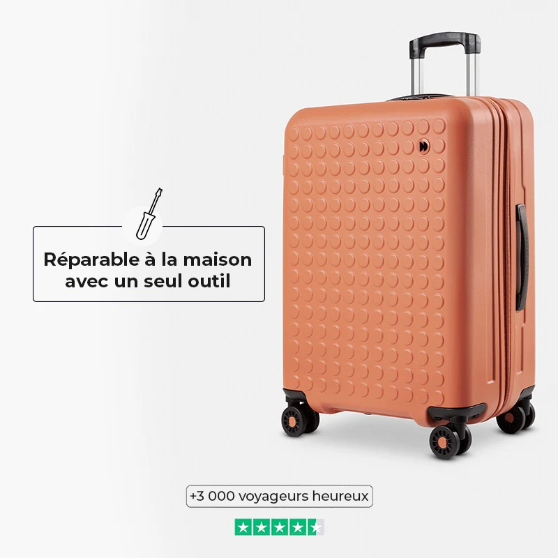 Valise Medium 66 cm réparable à l'infini - Garantie 10 ans