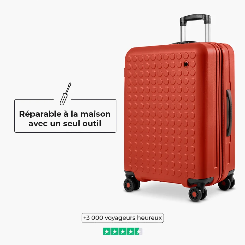 Valise Medium 66 cm réparable à l'infini - Garantie 10 ans