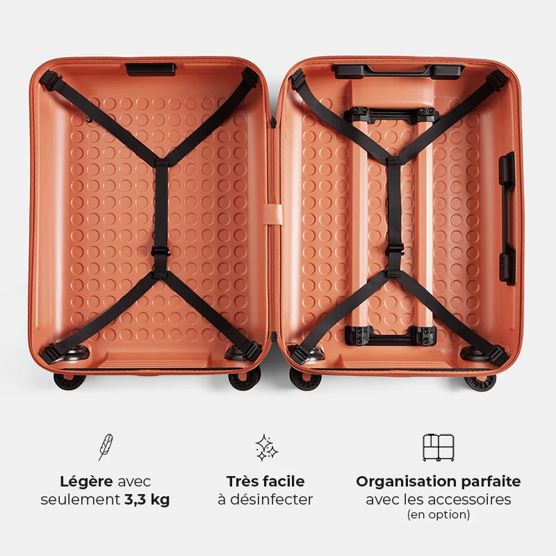 Valise Medium 66 cm réparable à l'infini - Garantie 10 ans