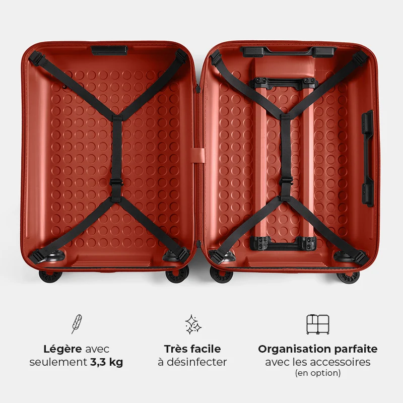 Valise Medium 66 cm réparable à l'infini - Garantie 10 ans