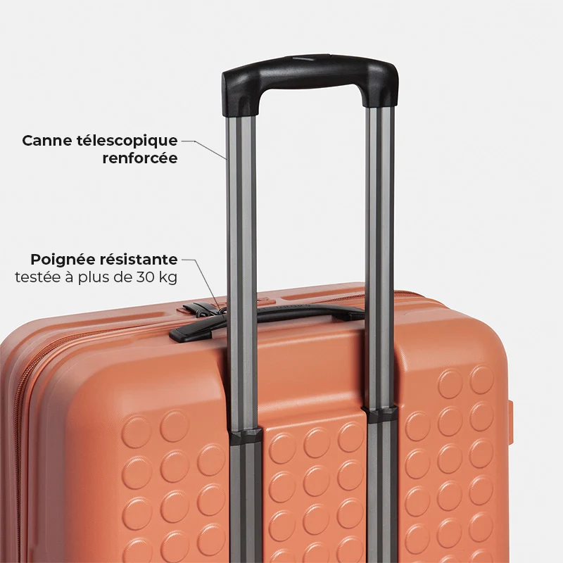 Valise Medium 66 cm réparable à l'infini - Garantie 10 ans