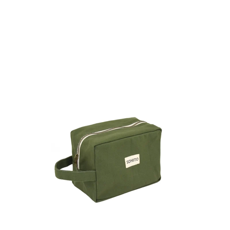 Trousse de toilette Camille Vert